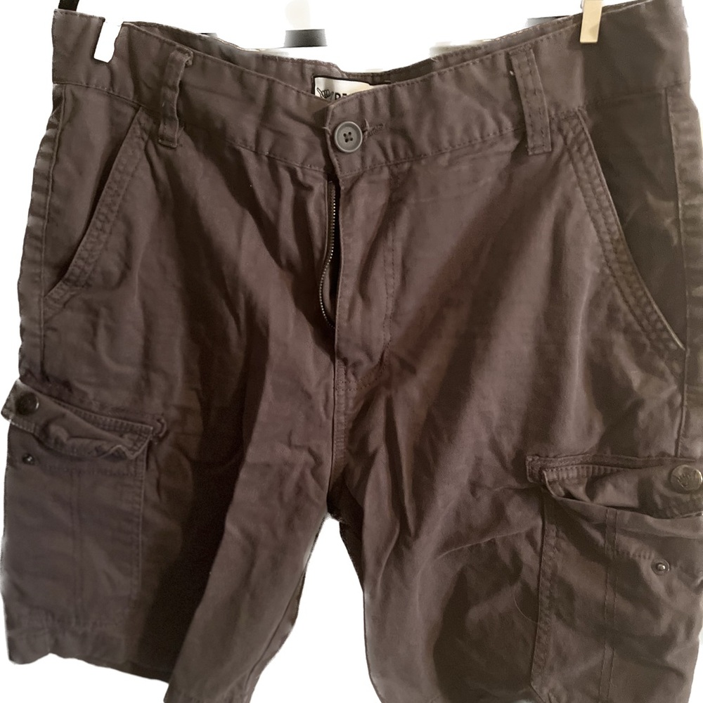Beach Bros Men’s cargo shorts size 36 Brown